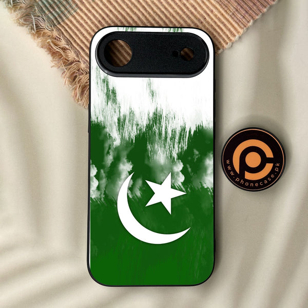 iPhone Air - Pakistan Design 9 - Premium Metal Printed Soft Bumper Shock Proof Case