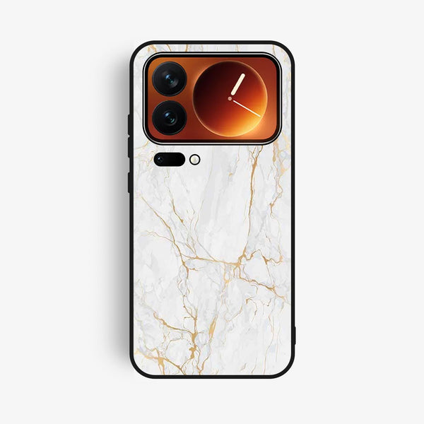 Xiaomi 17 Pro Max - White Design 8 - Premium Metal Printed Soft Bumper Shock Proof Case