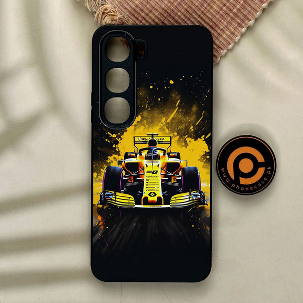 Vivo Y21d - Formula 1 Design 5 - Premium Metal Printed Soft Bumper Shock Proof Case