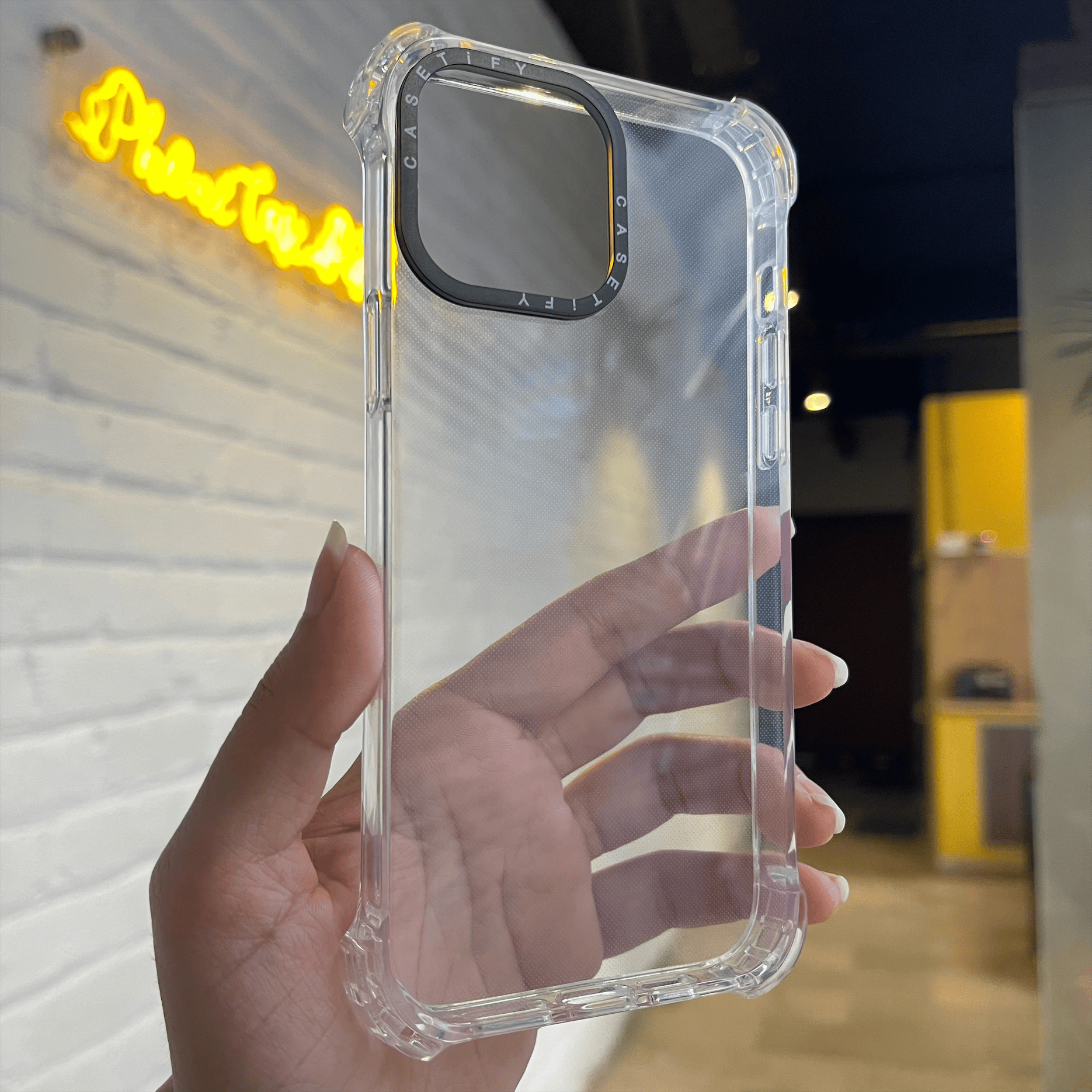 iPhone 13 Pro Ultra Bounce Impact Branded shock Proof Clear Case