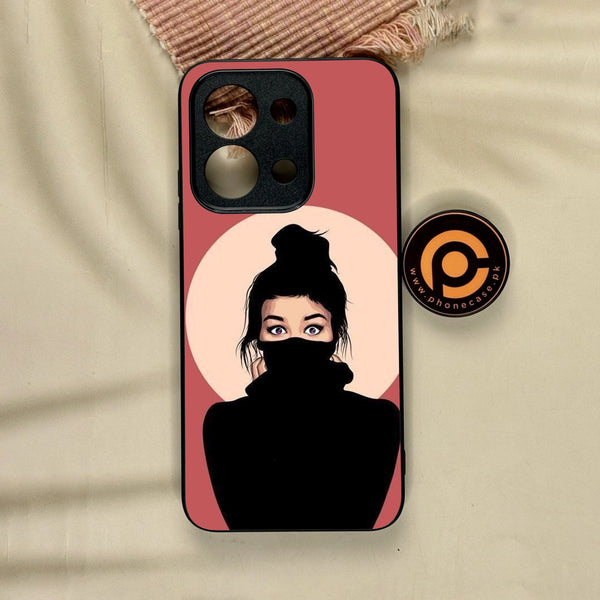 Xiaomi Redmi 15C - Anime Girls Design 8 - Premium Metal Printed Soft Bumper Shock Proof Case