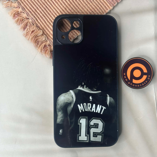 iPhone 15 Plus - Morant 12  - Premium Metal Printed soft Bumper shock Proof Case CS-43432