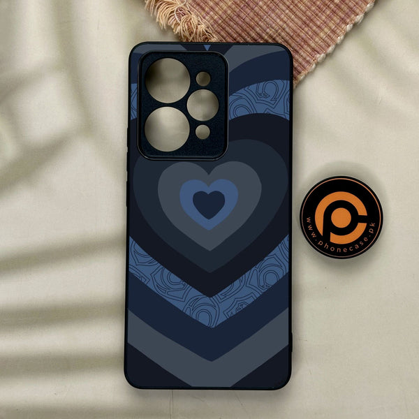 Realme 15 - Heart 2.0 Design 6 - Premium Metal Printed Soft Bumper Shock Proof Case