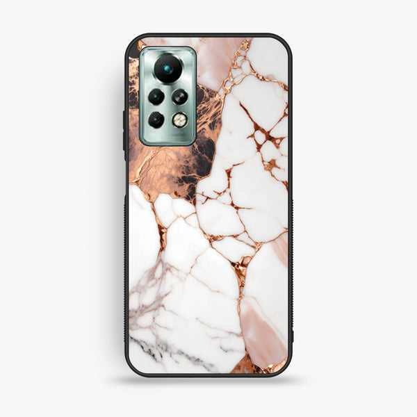 Infinix Note 11 Pro - Liquid Marble Design 5 - Premium Metal Printed Soft Bumper Shock Proof Case