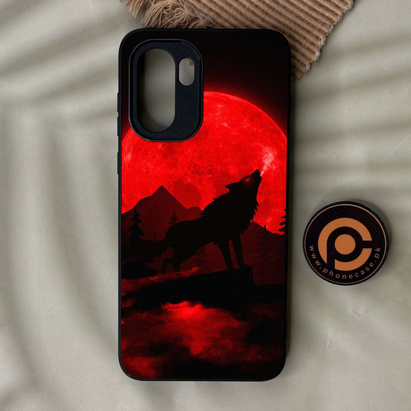 OnePlus Ace 6 - Wolf Design 5 - Premium Metal Printed Soft Bumper Shock Proof Case