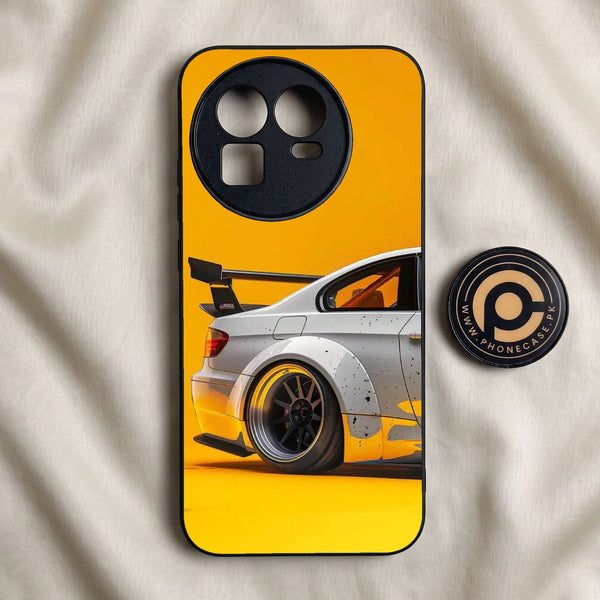 Realme GT 8 - M3 Gt2 Racing Car - Premium Metal Printed Soft Bumper Shock Proof Case