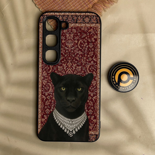 Infinix Hot 70 Pro - Black Panther - Premium Metal Printed Soft Bumper Shock Proof Case