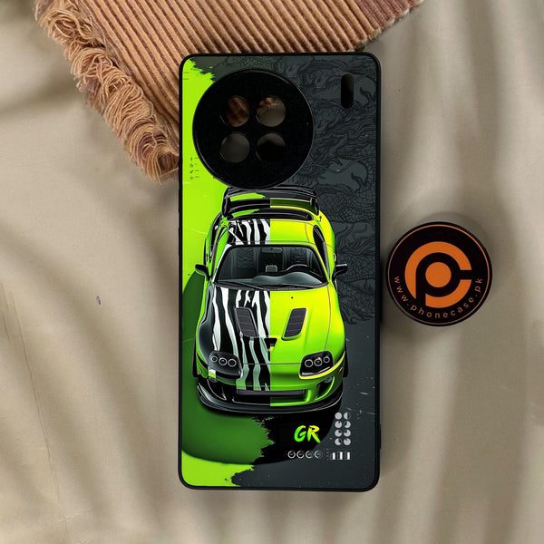 Vivo X90s - Trish Art - Premium Metal Printed Soft Bumper Shock Proof Case