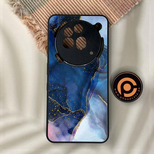 Nothing Phone 3a Pro - Blue Marble Design 7 - Premium Metal Printed Soft Bumper Shock Proof Case
