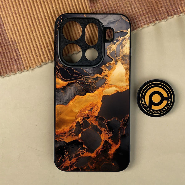 Oppo Find X9 Pro - Liquid 2.0 Design 4 - Premium Metal Printed Soft Bumper Shock Proof Case