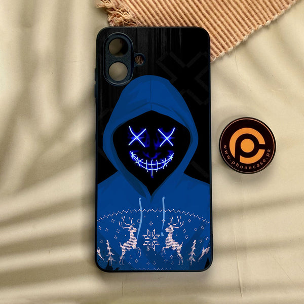 Samsung Galaxy A07 - Anonymous 2.0 Design 9 - Premium Metal Printed Soft Bumper Shock Proof Case