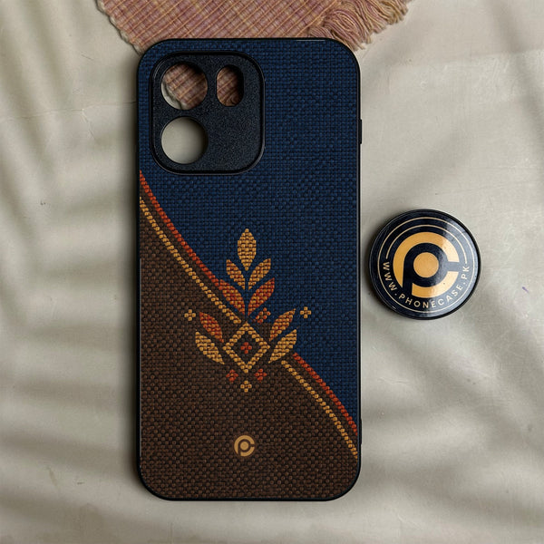 Oneplus Nord Ce 6 - Classic Weave Design 6 - Premium Metal Printed Soft Bumper Shock Proof Case