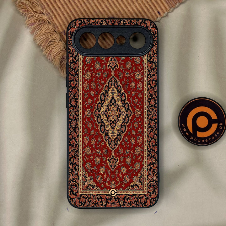Vivo X300 FE - Persian Rug Design 1 - Premium Metal Printed Soft Bumper Shock Proof Case
