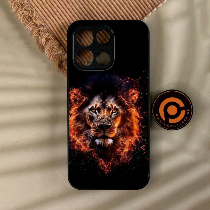 OnePlus Turbo 6 - Tiger 2.0 Design 7 - Premium Metal Printed Soft Bumper Shock Proof Case