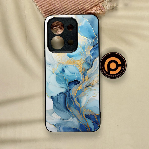 Xiaomi Redmi 15C - Liquid Design 1 - Premium Metal Printed Soft Bumper Shock Proof Case