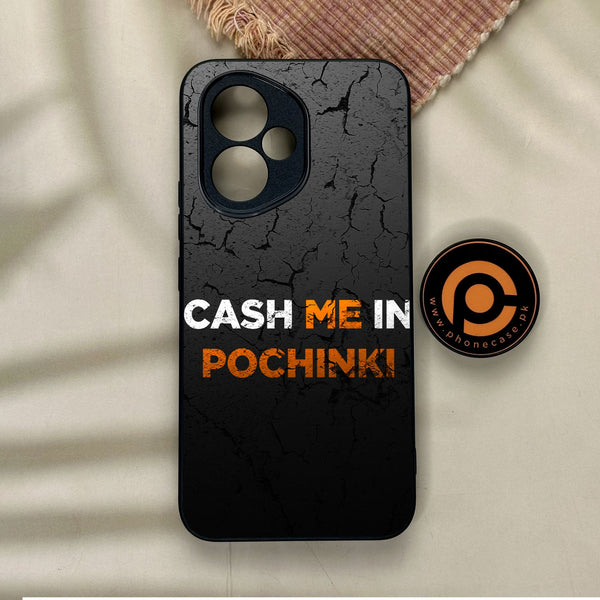 Honor 400 - Cash Me - Premium Metal Printed Soft Bumper Shock Proof Case