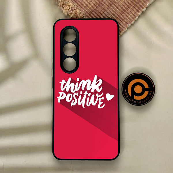 Itel S25 - Think Positive Design - Premium Metal Printed Soft Bumper Shock Proof Case