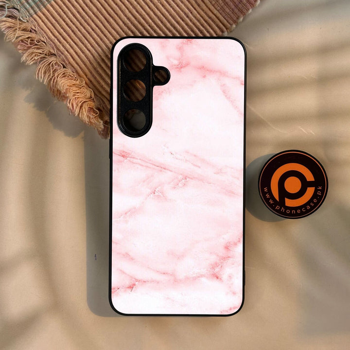 Galaxy S25 Plus - Pink Design 2 - Premium Metal Printed Soft Bumper Shock Proof Case