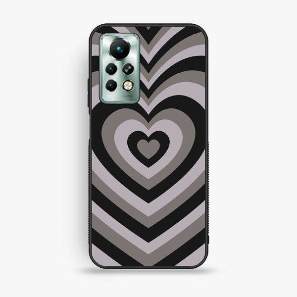 Infinix Note 11 Pro - Heartbeat Design 1 - Premium Metal Printed Soft Bumper Shock Proof Case
