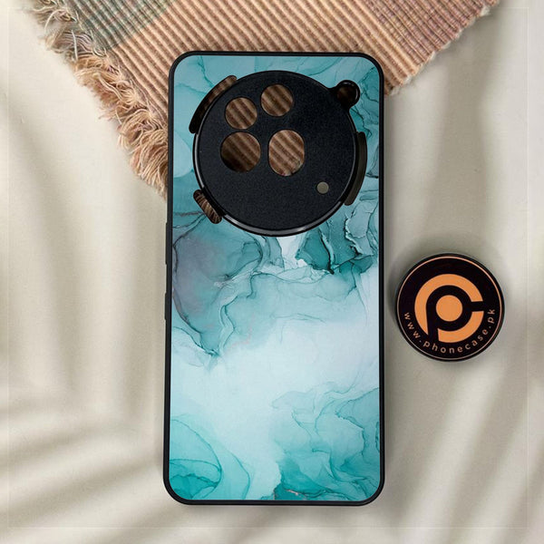 Nothing Phone 3a Pro - Blue Marble Design 3 - Premium Metal Printed Soft Bumper Shock Proof Case