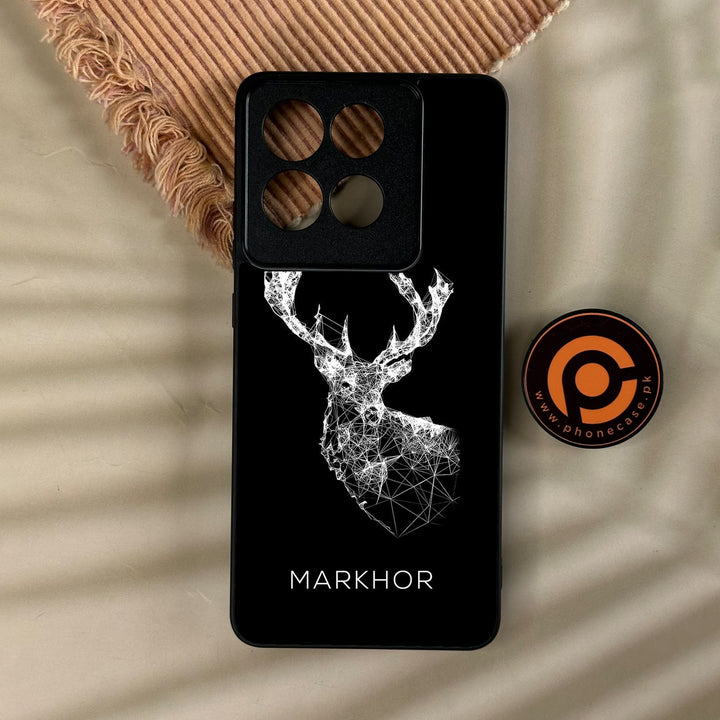Motorola Moto G86 - Markhor Design 4 - Premium Metal Printed Soft Bumper Shock Proof Case