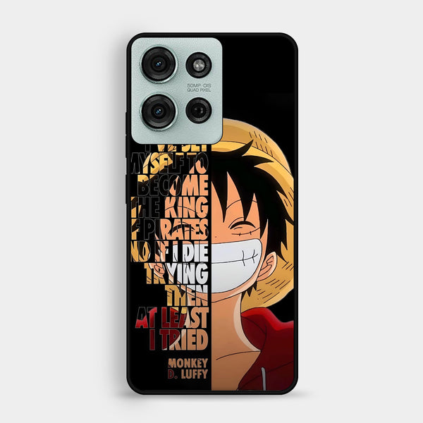 Motorola Moto G75 - Anime - Premium Metal Printed Soft Bumper Shock Proof Case