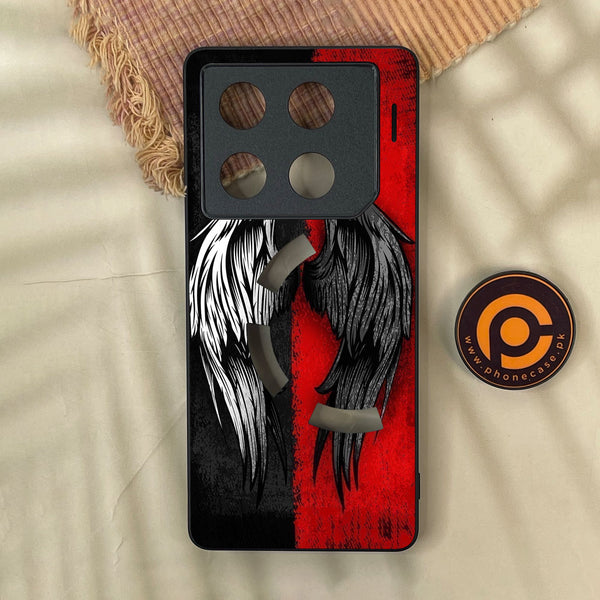 Infinix GT 20 Pro - Angel 2.0 Design 10 - Premium Metal Printed Soft Bumper Shock Proof Case