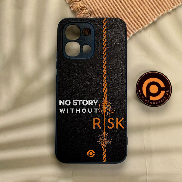 Oppo A6 Pro - The Risk Taker - Premium Metal Printed Soft Bumper Shock Proof Case