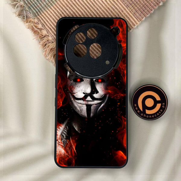 Nothing Phone 3a Pro - Anonymous 2.0 Design 7 - Premium Metal Printed Soft Bumper Shock Proof Case