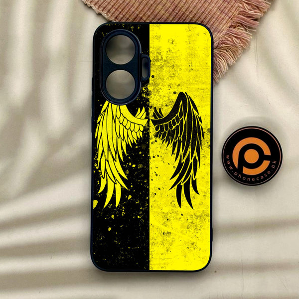 Xiaomi Redmi Turbo 4 Pro - Angel 2.0 Design 1 - Premium Metal Printed Soft Bumper Shock Proof Case