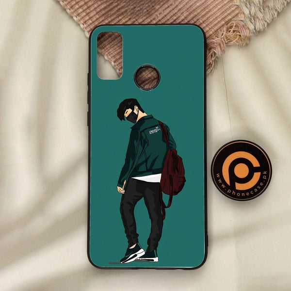 Honor 9X Lite - Anime Series Design 1 - Premium Metal Printed Soft Bumper Shock Proof Case