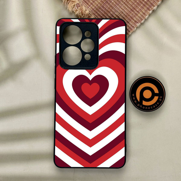 Realme 15 Pro - Heartbeat Design 5 - Premium Metal Printed Soft Bumper Shock Proof Case