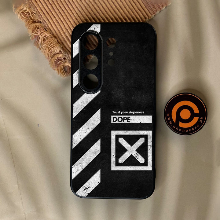 Tecno Camon 50 Ultra - Trust Your Dopeness - Premium Metal Printed Soft Bumper Shock Proof Case