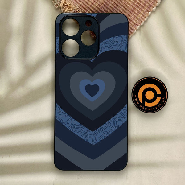 Realme Note 70 - Heart 2.0 Design 6 - Premium Metal Printed Soft Bumper Shock Proof Case