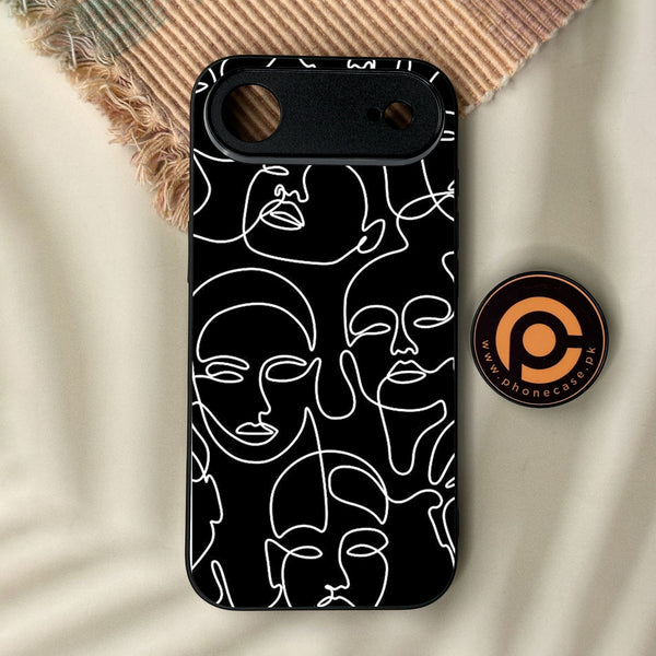 iPhone Air - Girls Design 10 - Premium Metal Printed Soft Bumper Shock Proof Case