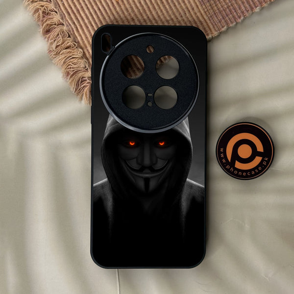 Vivo X300 Pro - Anonymous 2.0 Design 4 - Premium Metal Printed Soft Bumper Shock Proof Case