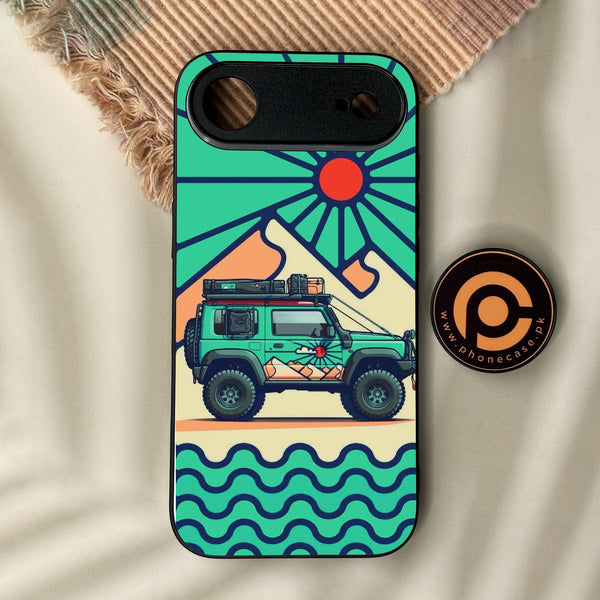 iPhone Air - Suzuki Jimny Design - Premium Metal Printed Soft Bumper Shock Proof Case