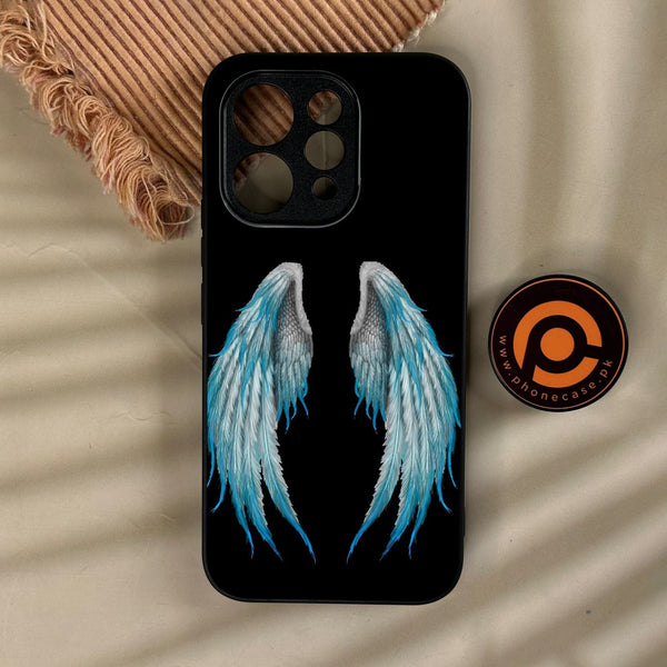 Vivo V70 - Angel Wings Design 4 - Premium Metal Printed Soft Bumper Shock Proof Case