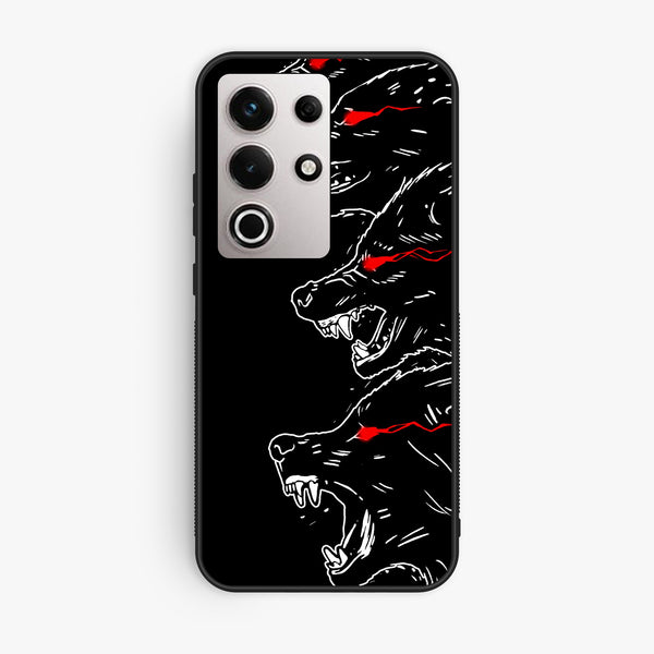 Itel S25 Ultra - Black Art Design 7 - Premium Metal Printed Soft Bumper Shock Proof Case