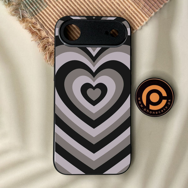 iPhone Air - Heartbeat Design 1 - Premium Metal Printed Soft Bumper Shock Proof Case