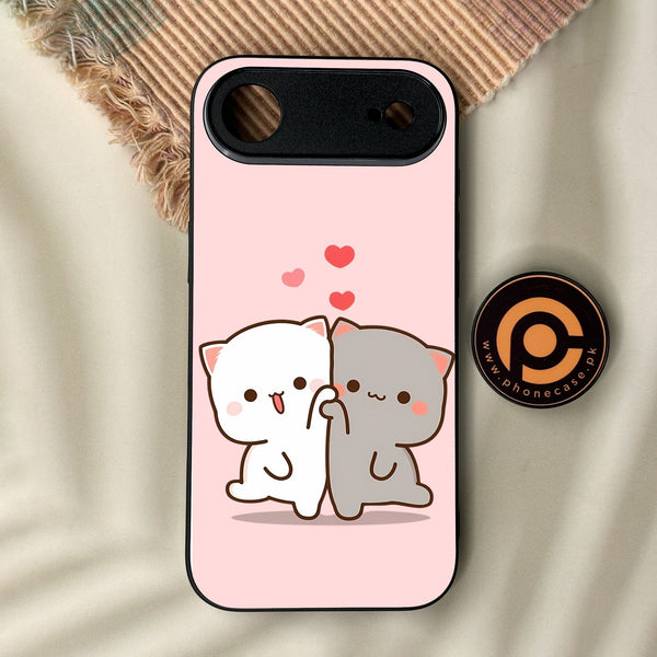 iPhone Air - Cute Bubu Dudu Design 6 - Premium Metal Printed Soft Bumper Shock Proof Case
