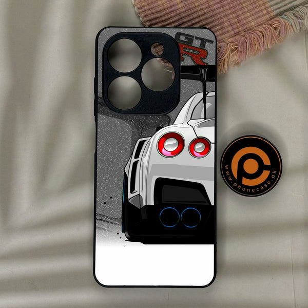 Infinix Smart 10 HD - Racing Series 2.0 Design 5 - Premium Metal Printed Soft Bumper Shock Proof Case