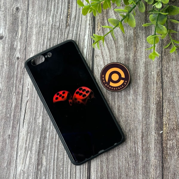 OnePlus 5 - Black Art Design 3 - Soft Bumper shock Proof Glass Case CS-42148