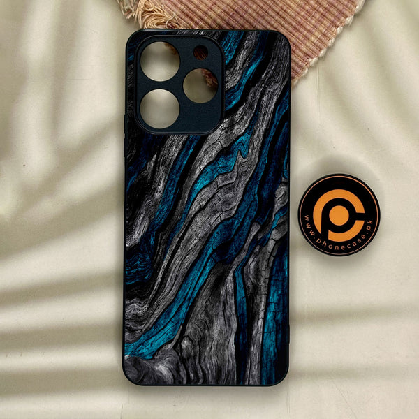 Realme Note 70 - Liquid Marble Design 8 - Premium Metal Printed Soft Bumper Shock Proof Case