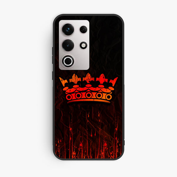 Itel S25 Ultra - King Design 4 - Premium Metal Printed Soft Bumper Shock Proof Case