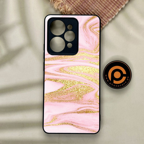 Realme 15 Pro - Pink Design 10 - Premium Metal Printed Soft Bumper Shock Proof Case
