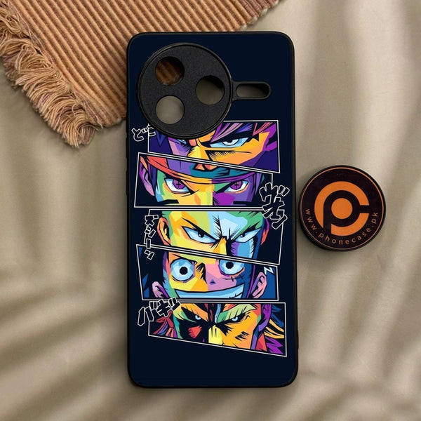Xiaomi Redmi K80 - Anime 2.0 Design 8 - Premium Metal Printed Soft Bumper Shock Proof Case