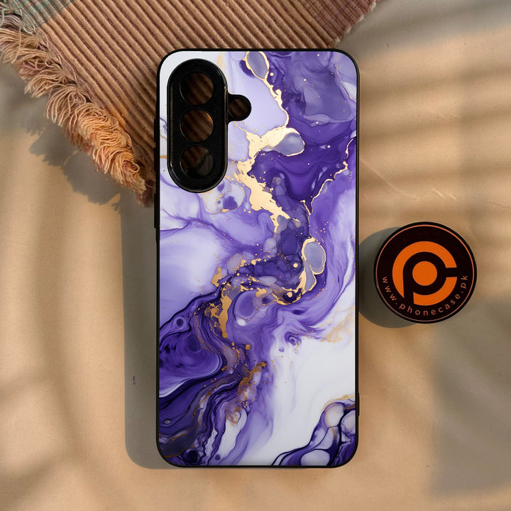 Samsung Galaxy A57 5G - Liquid 2.0 Design 2 - Premium Metal Printed Soft Bumper Shock Proof Case