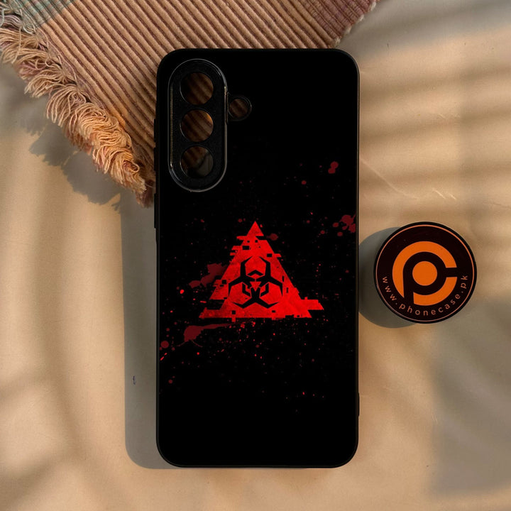 Samsung Galaxy A57 5G - Biohazard Design 4 - Premium Metal Printed Soft Bumper Shock Proof Case
