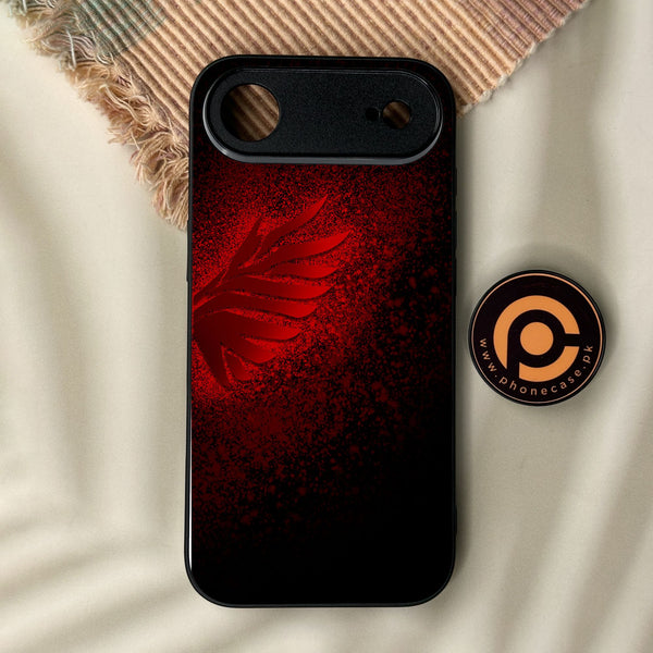 iPhone Air - Angel 2.0 Design 2 - Premium Metal Printed Soft Bumper Shock Proof Case